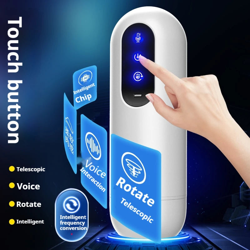 Adult products: Male masturbator, masturbation cup for masturbators, self-retractable rotating toy, pull-out airplane cup