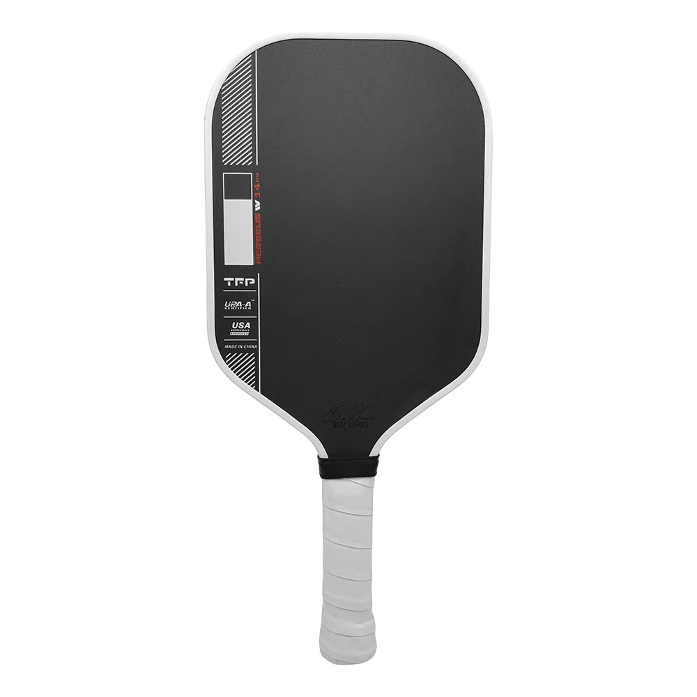 Persesus Pro IV Pickleball Paddle Ben Johns GEN 4 TFP Foam Core T700 Carbon Fiber Pickleball Rackets Increases Spin & Power