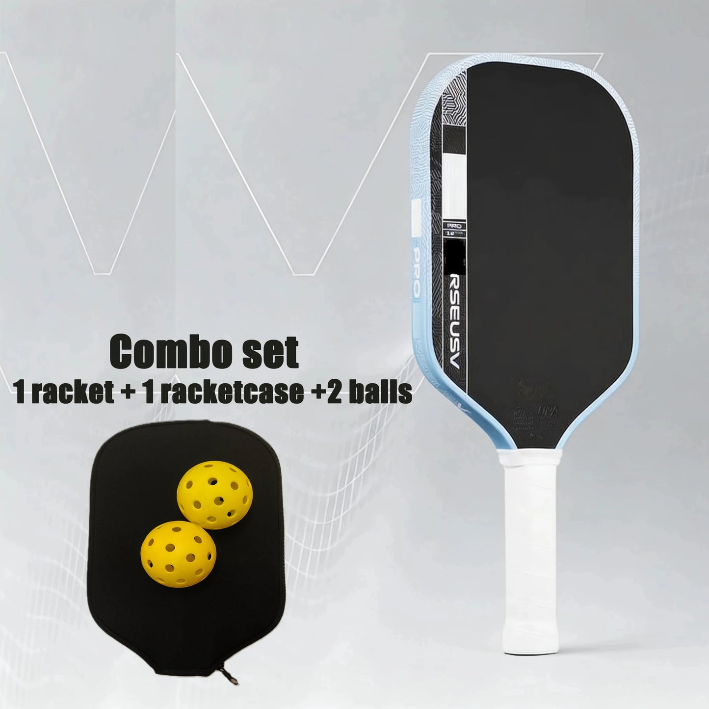 new Pro V pickleball paddle features optimized Tech Flex Power and Propulsion Core, delivering enhanced power, higher forgivenes