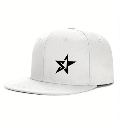 Hats for women in spring and summer, outdoor flat brimmed hats for men, hardtop breathable wide brimmed hip-hop hats, American s