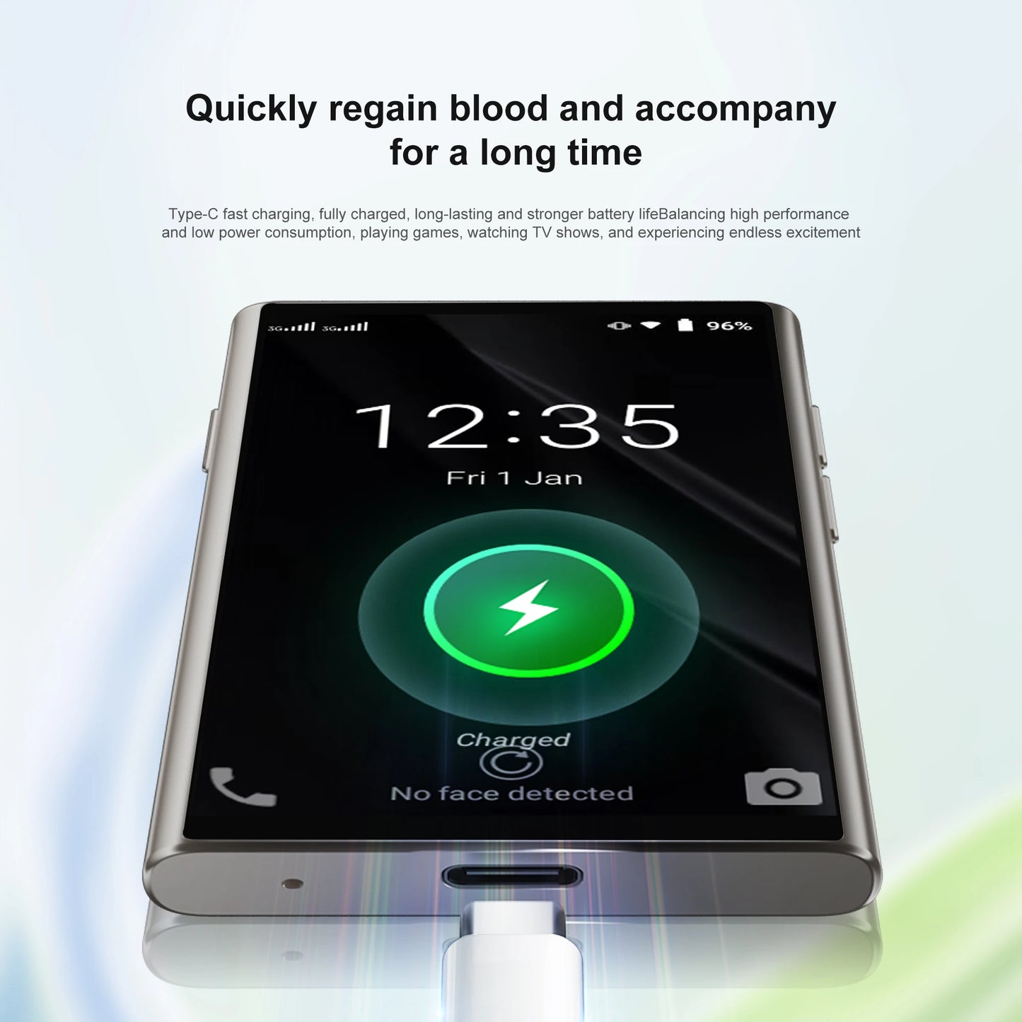 SERVO S26 Mini Smartphones Android 9.0 Dual SIM 3.0'' HD 900mAh WIFI Bluetooth 2GB+16GB Face Unlock 3G Small Mobile Phone Type-C