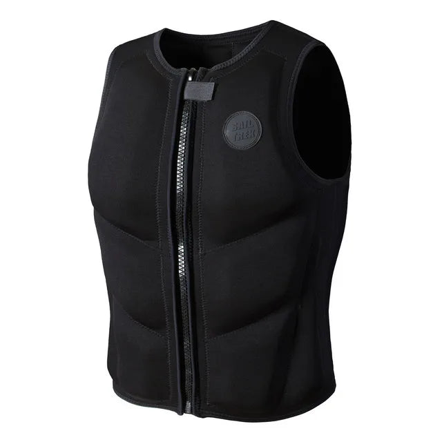 Neoprene Life Jacket Adult Kids Life Vest Water Safety Fishing Vest Kayaking Boating Swimming Surfing Drifting Safety Life Vest