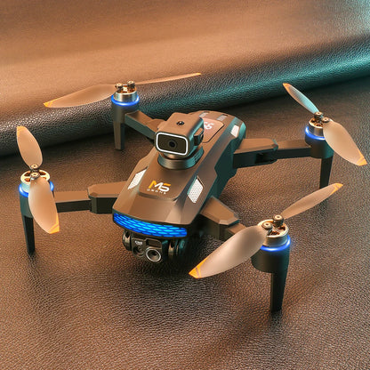 M6 Mini Drone 4K Professional HD Camera with Large Screen 2.4G WIFI FPV Dron Brushless Optical Flow Hover Folding Quadcopter