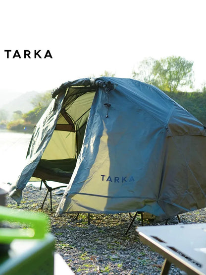 TARKA Camping Bed Tent Set  Inner Outer Tent for Wild Hiking Portable Solo Outdoor Camping Shelter One Person Tent ﻿