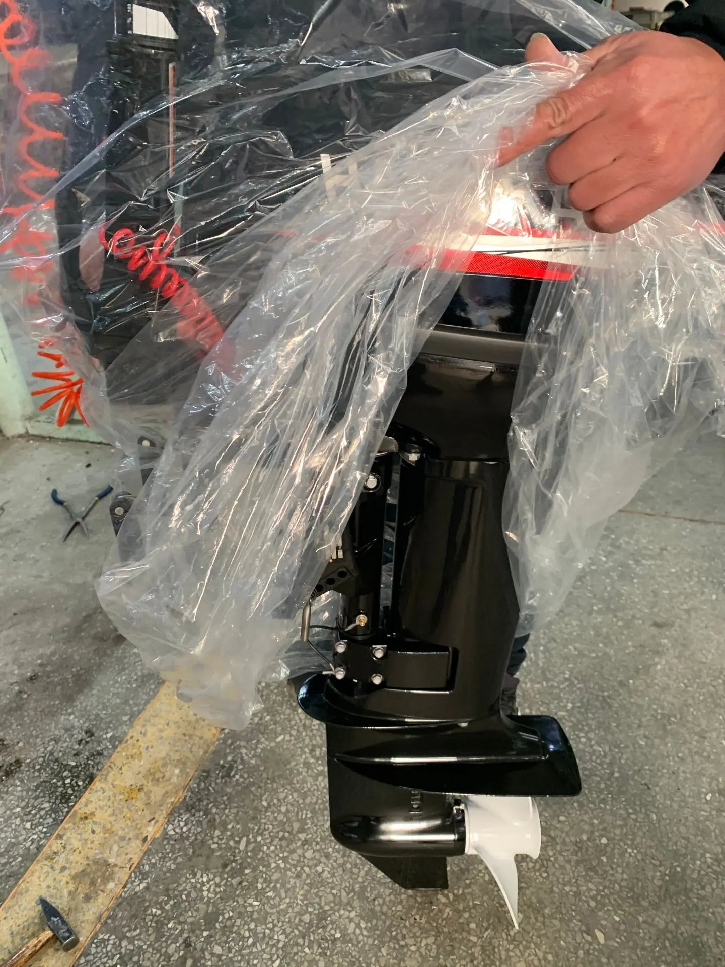 Short Shaft 2 Stroke 18HP Outboard Motor Stand Petrol Engine Inboard Fishing Boat For Sale