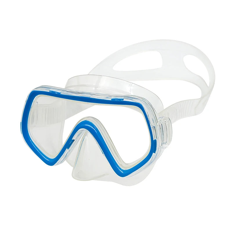 Diving Mask Waterproof Swimming Goggles Panoramic HD For Adult Youth Silicone Skirt Anti-Fog With Nose Cover Swimming Equipment