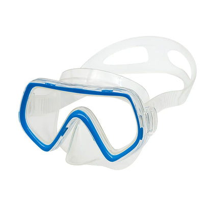 Diving Mask Waterproof Swimming Goggles Panoramic HD For Adult Youth Silicone Skirt Anti-Fog With Nose Cover Swimming Equipment