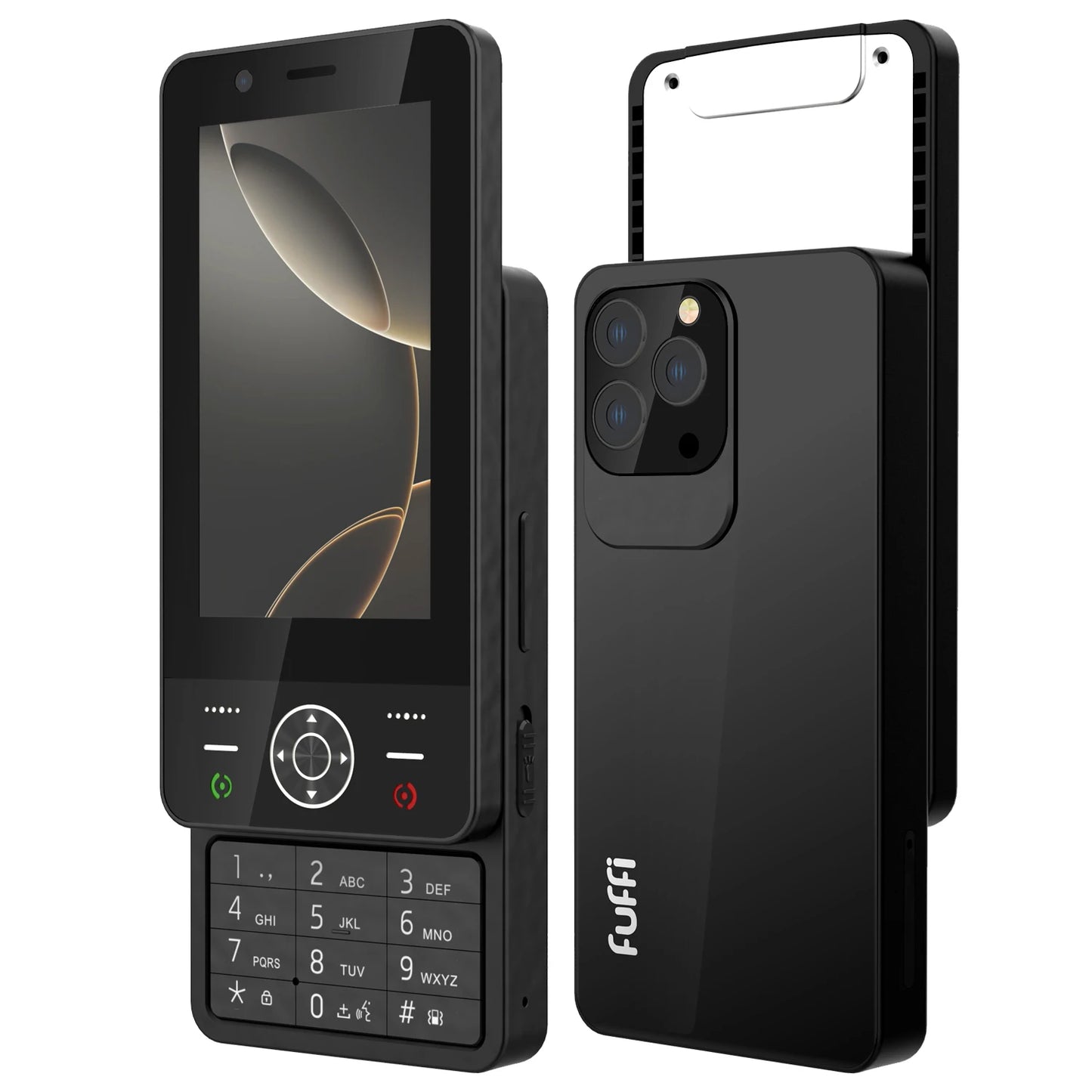 Function phone,smart phone,slider phone,button phone,2+16GB,4.0inch screen,button touch screen two-in-one,1900mAh portable phone