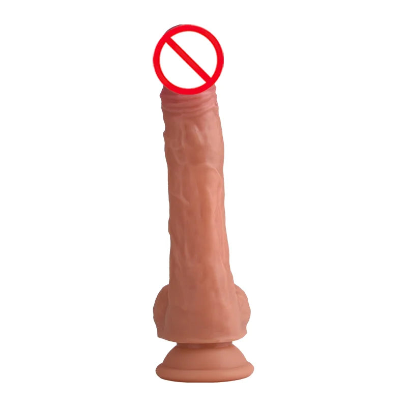 Dildo Heated Realistic Telescopic Swing Vibrator Vaginal Massage Masturbation Device Anal Stimulator Female Adult Sex Toy
