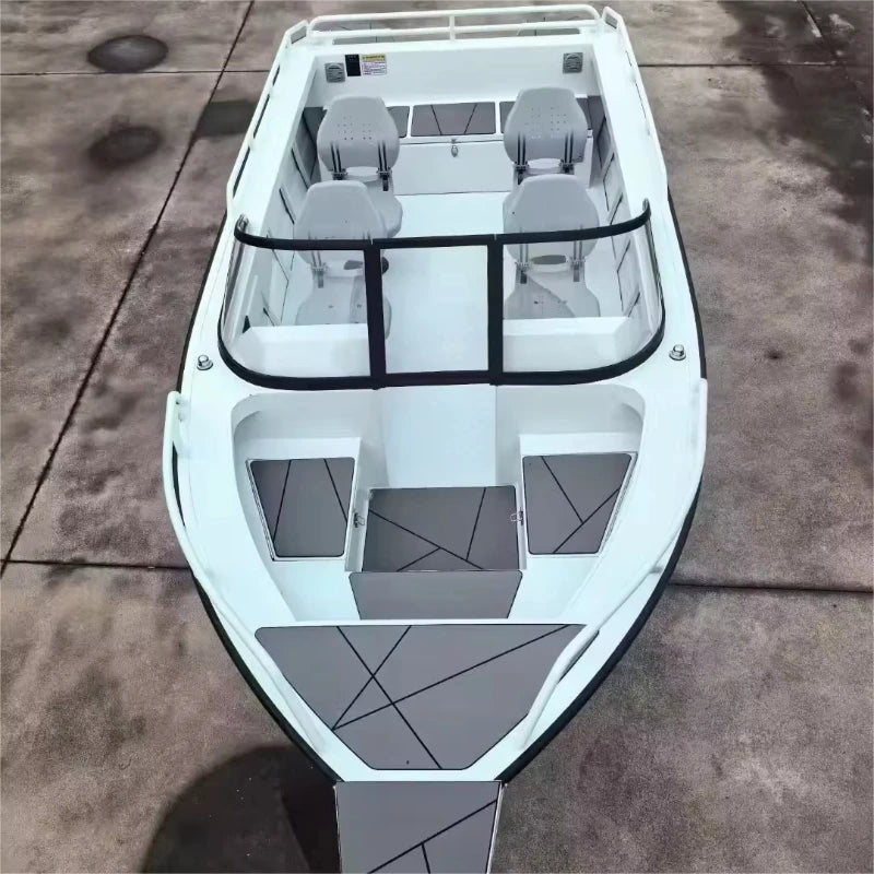China Factory Cheap 6 Meters 10 Seats  Yacht Luxury Boat Yacht for Water River Park  Sea Beach Tourism