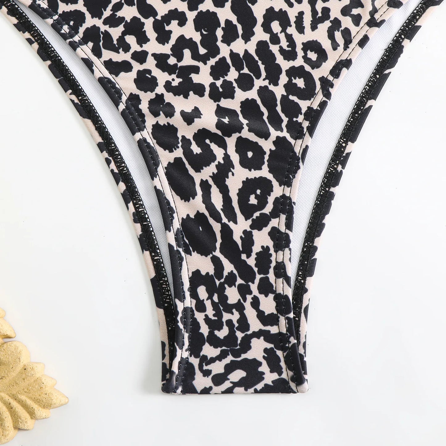 Sexy Leopard Micro Bikini 2025 Women Swimsuit Female Swimwear High Waist Bikinis Sets Brazilian Bandeau Beach Wear Bathing Suit