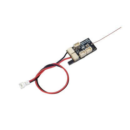 Andromeda 2.4G 5Ch Gyro RC Transmitter Auto-Stabilize Tri-Mode for 300-800mm Fixed-Wing Delta/V-Tail FPV Drone