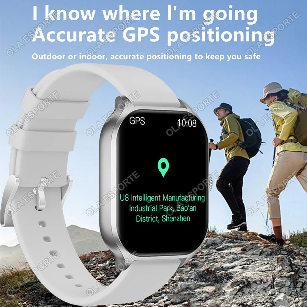 Sports Smart Watch Fitness Clock Health Monitor Waterproof Smartwatch Wireless Bluetooth Call Watches Men Women Smartwatch 2025