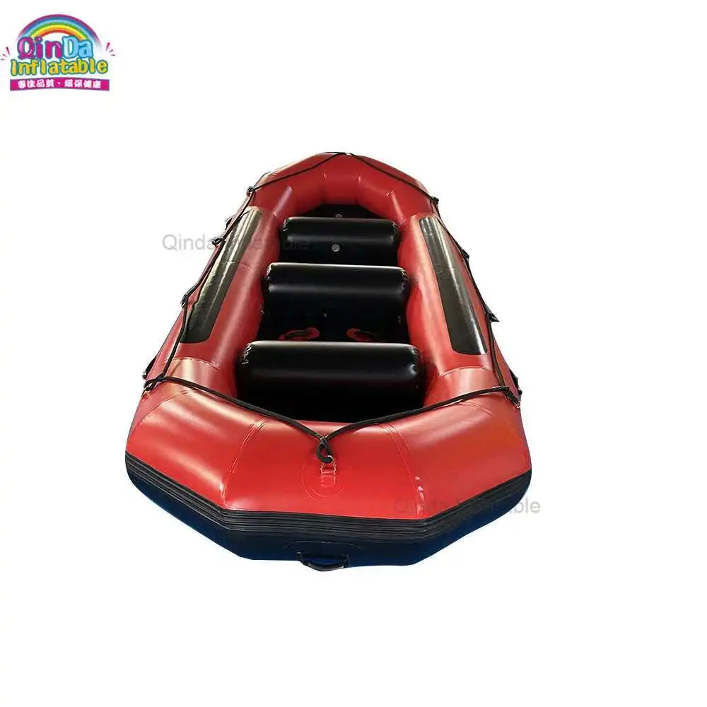 Water Paddle Boat PVC Tarpaulin Inflatable Surfing Board For Rental