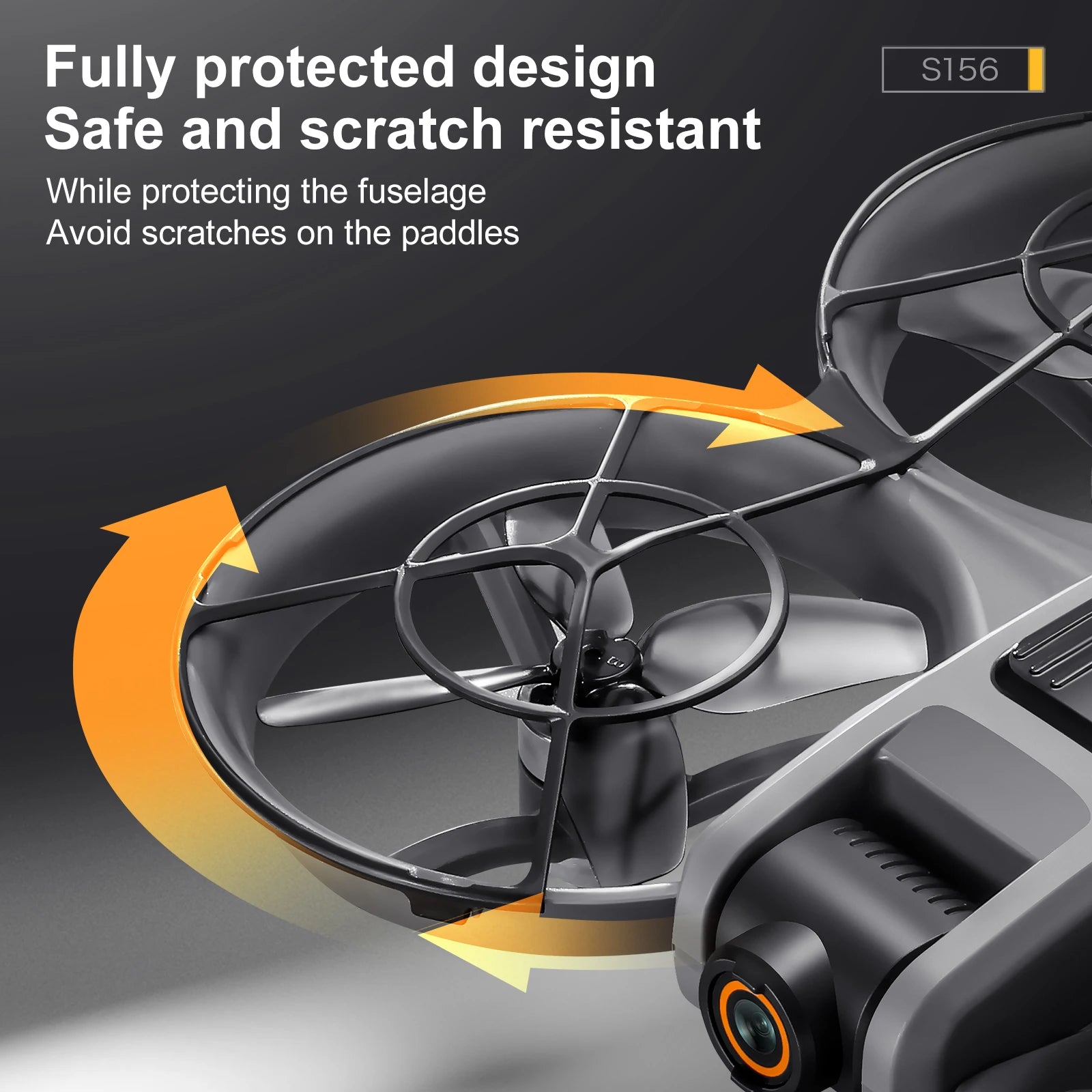 2025 New S156 Drone with Screen Brushless Optical Stream Positioning Quadcopter with Camera FPV Traverser Novice Toy Airplane