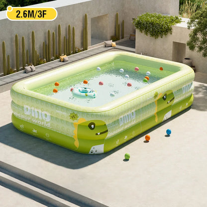 Children's Swimming Pool 1.8-2.6M Inflatable Toys Family Adult Removable  Indoor Outdoor Party Game Toys Garden Baby Bath Gift