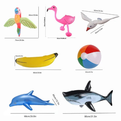 Inflatable Summer Swimming Pool Toys for Children Float Water Toys Beach Garden Pools Party Decor Hawaiian Event Partys Supplies