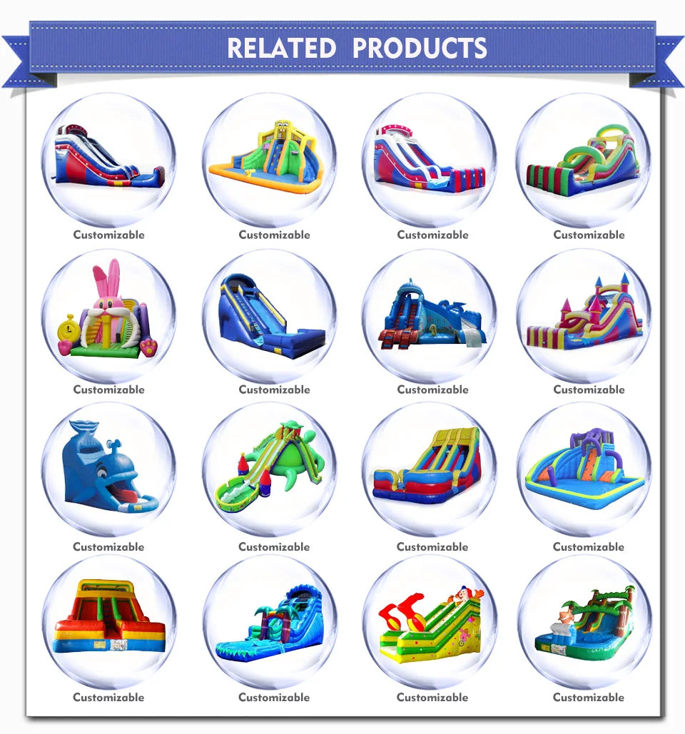Inflatable water slides for pool, for sale