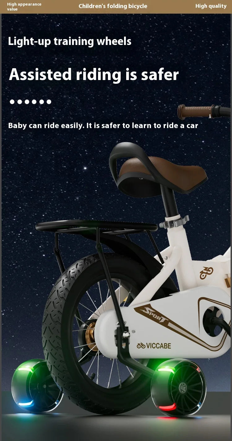 Children's Bicycle2-9Year-old children's bicycles for girls and boys, foldable bikes
