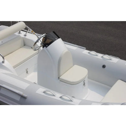 RIB Inflatable Boat Luxury Fiberglass Floor Hypalon/PVC Rescue Boat for Sport Leisure Lake Outdoor Entertainment