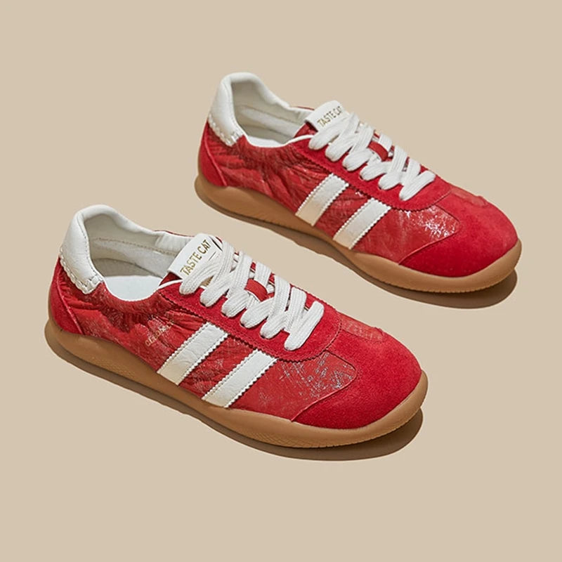 AIYUQI 2026 New Spring and Autumn Women's sneakers  Flats Dexun Women Shoes Genuine Leather, Stylish, Non-slip female Shoes