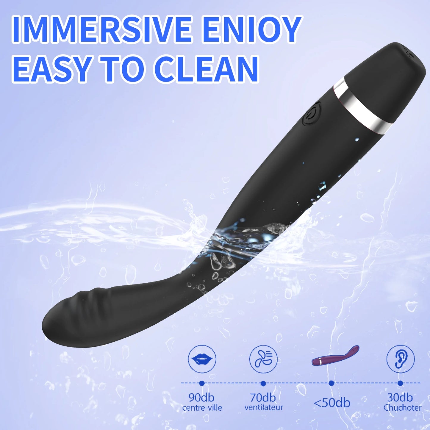 Sex toys for adult women, clitoral and G-spot vibrators, finger-style clitoral stimulators, and dildos for couples' foreplay