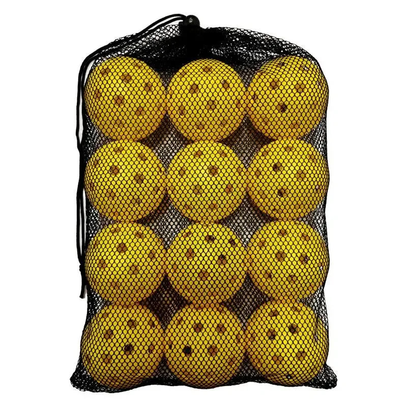 6/12 PCS Indoor Pickleball Balls 40 Holes Colorful and Durable Pickleballs 74mm Training Ball Practice Competition Pickleball