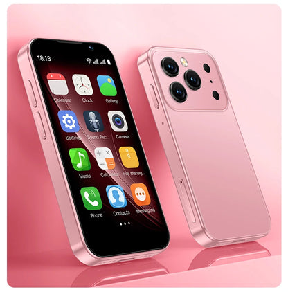 SOYES i17 Mini Smartphone 3.0" Display 2GB RAM 16GB ROM Dual SIM Standby Dual Camera Android 9.0 Multi Apps Support Small Phone