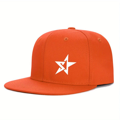 Hats for women in spring and summer, outdoor flat brimmed hats for men, hardtop breathable wide brimmed hip-hop hats, American s
