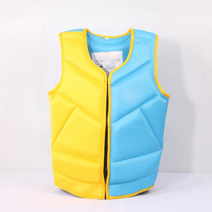 Life Jacket Adult Children Fashion Drifting Snorkeling Buoyancy Suit Swimming Portable Light and Thin Marine Working Life Jacket