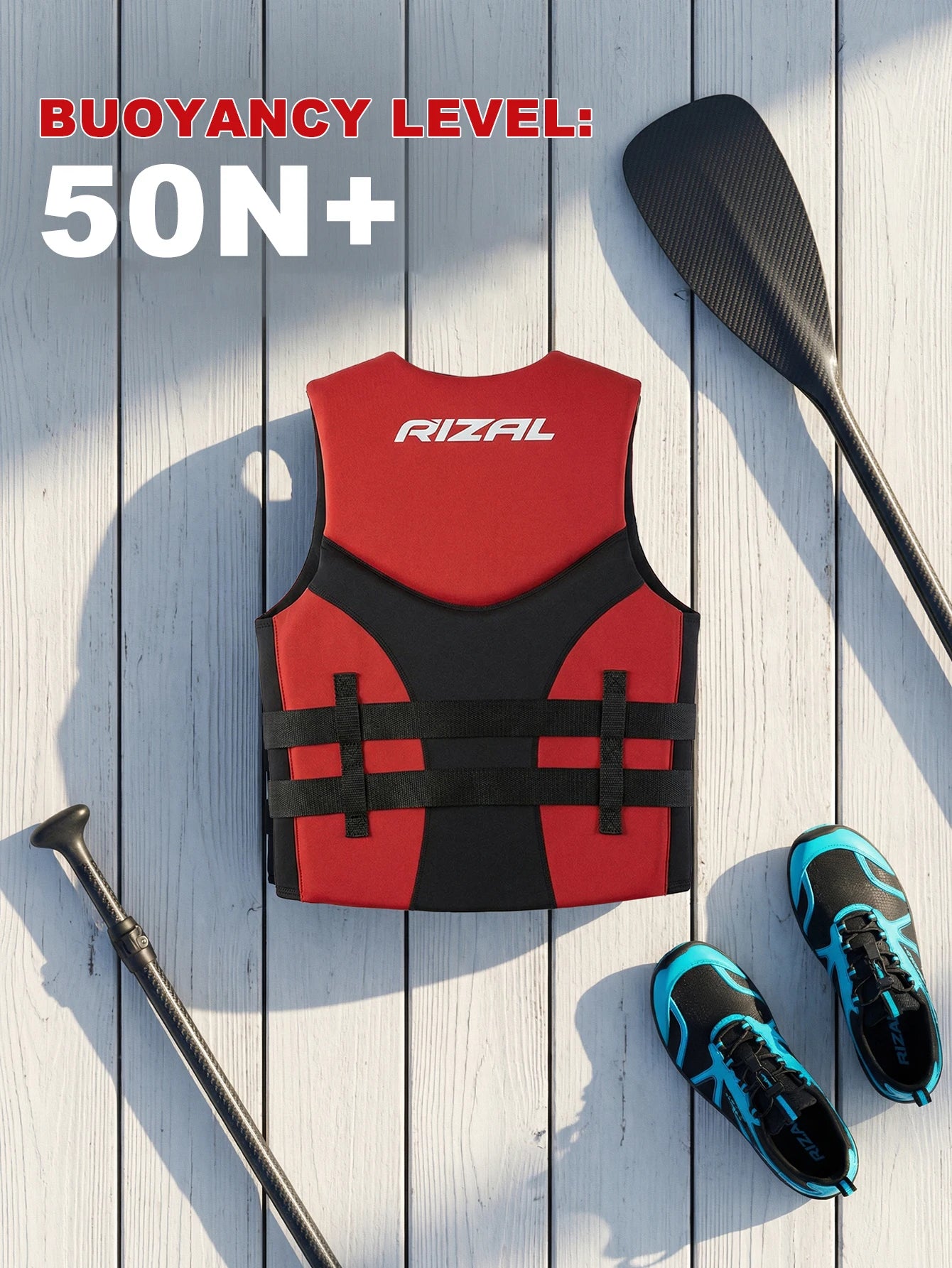 Life Vest Adults Surf Vest Kayak Wakeboard Motorboats Raft Rescue Boat Ski Water Sports Swimming Drifting Rescue Life Jacket