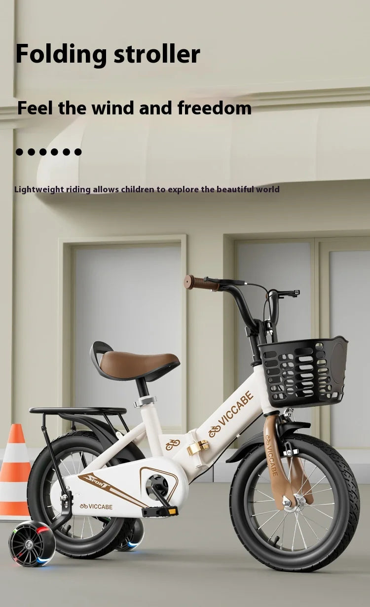 Children's Bicycle2-9Year-old children's bicycles for girls and boys, foldable bikes