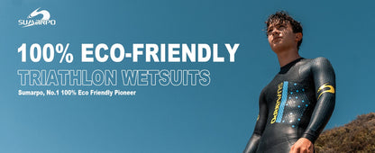SUMARPO Men Triathlon Wetsuits for Open Water Swimming, 4/2mm Yamamoto Neoprene