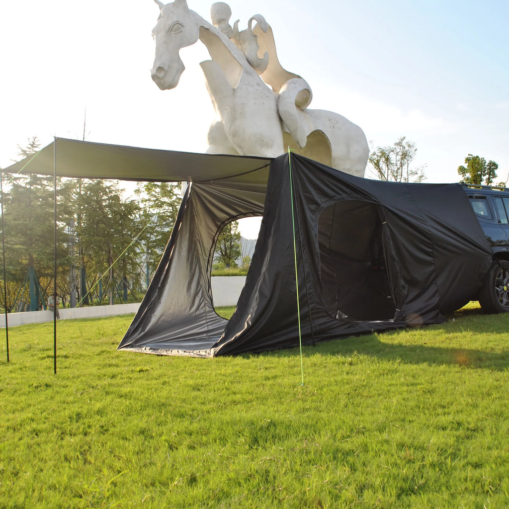 Camping Tent For 6 Person, Car Camping Accessories Including Nail, Outer Bag, Tent For SUV Hatchback Camping For Fishing, Hiking