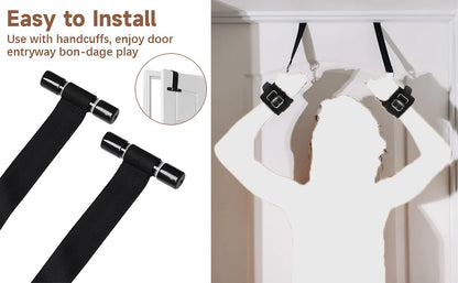 Hanging Sex Door Swing BDSM Sex Toys for Couples Fetish SM Bondage Restraints Adults Games Sex Furniture Swings Over The Door