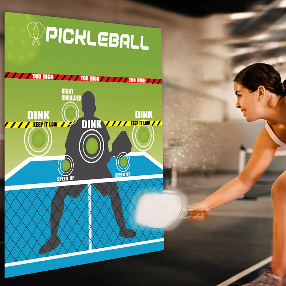 Pickleball Practice Board Pickleball Practice Pads Pickleball Training Dink Pad for Outdoor & Indoor Court Use