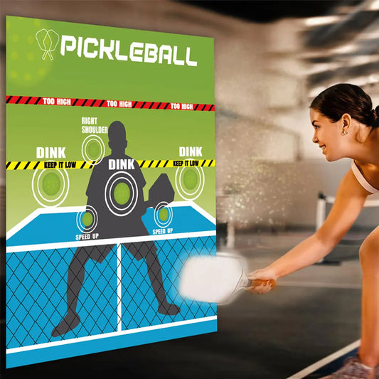 Pickleball Practice Board Pickleball Practice Pads Pickleball Training Dink Pad for Outdoor & Indoor Court Use