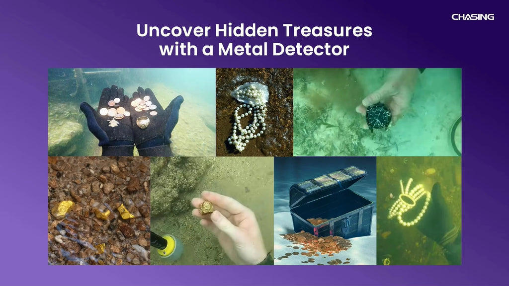 CHASING Dory Explore Underwater Exploration Treasure Hunting Drone Depth 14.5m 1080p HD with Metal Detector Underwater Drone ROV