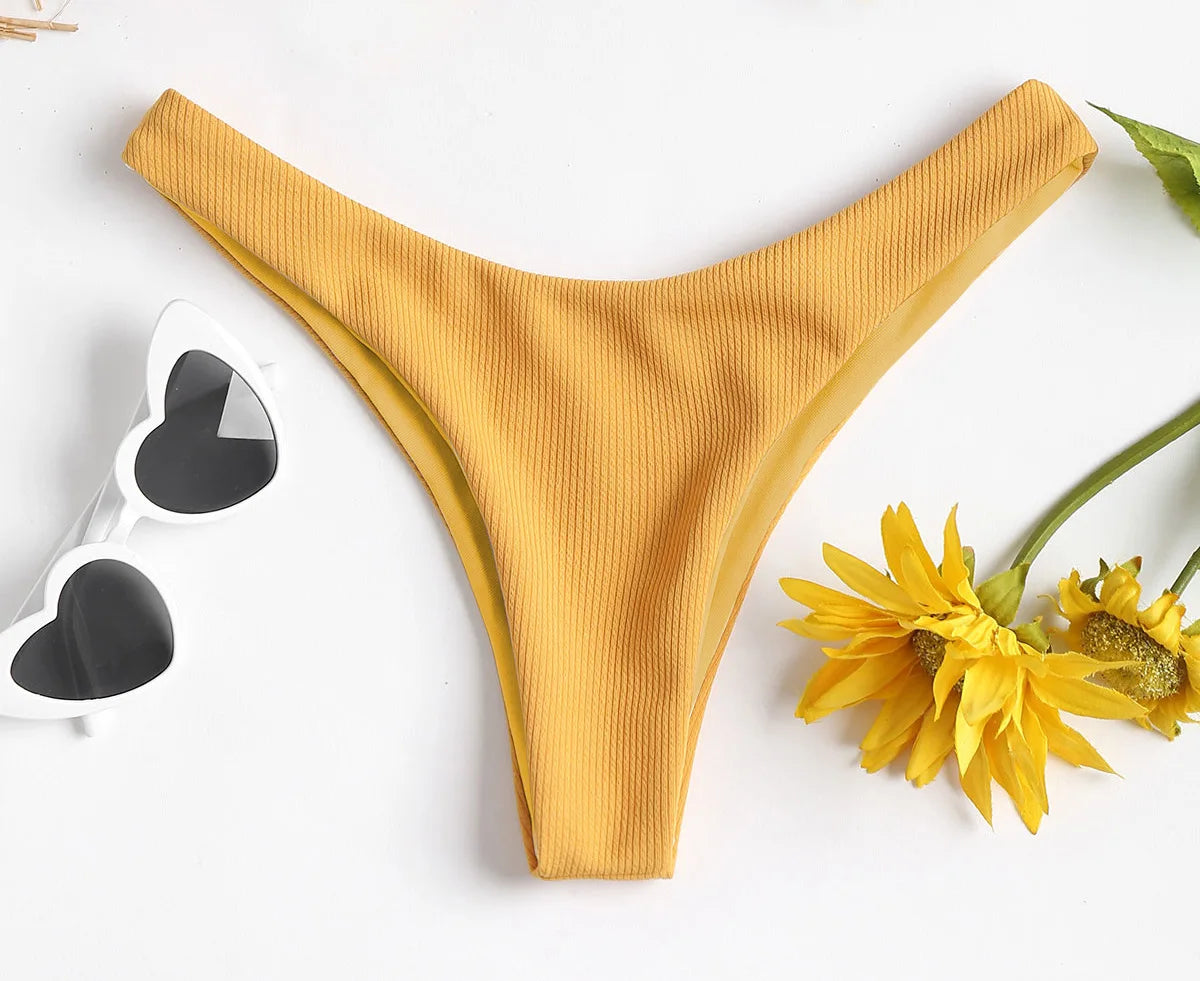 Women's Sexy Tube Top Bow Split Bikini Swimsuit Swim Trunks Swimming Suit for Women Swimming Suit for Women