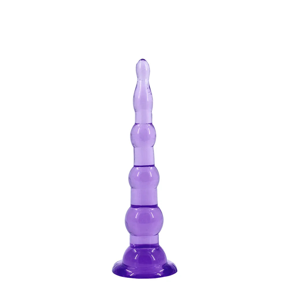 Adult Sex Toys for Men Anal Plug Prostate Massager Jelly Analplugs No Vibrator Male Masturbator Butt Plug Dildo Vibrator Sextoys
