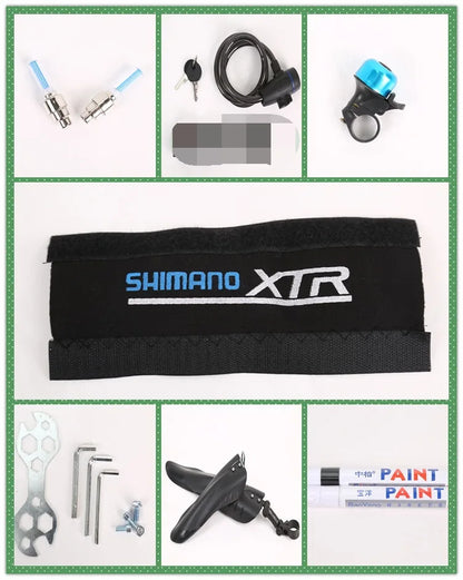 Mountain Bikes Adult Bikes Men's And Women's Variable Speed Bikes Dual Shock Absorbing Folding Mountain Bikes Student Bikes