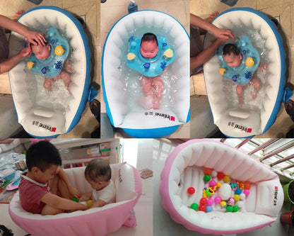 inflatable bathtubs, large-sized thickened non-adult swimming pools, baby water basins