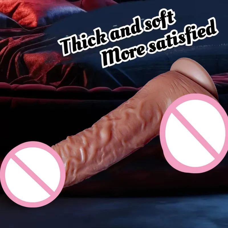 Realistic Long Dildos Sex Toys for Women Suction Cup Masturbator Big Dick Vibrator Anal Penis Dildo Adult Sex Toy Supplies 18+