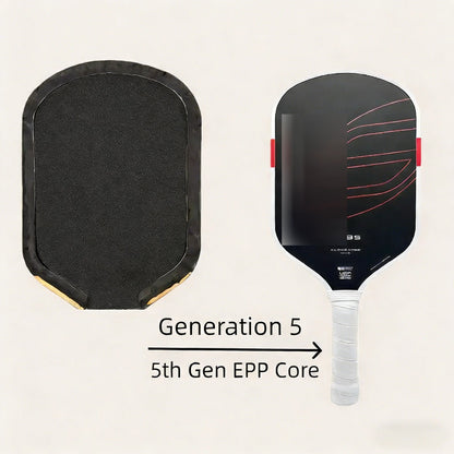 Boom Core EPP Pickleball Paddle for All Levels, Power & Explosiveness, Great Feel, High Forgiveness & Stable Play