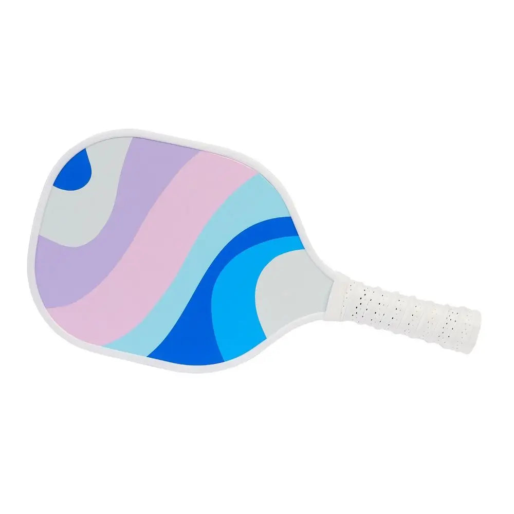 Wooden Pickleball Paddles Non-Slip Colorful Pickle Ball Racket Ribbed Handle Single Racket Pickleball Training Equipment Men