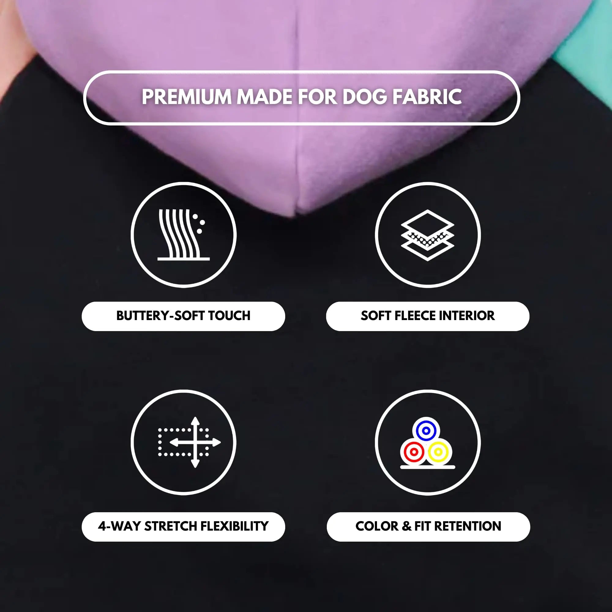 Dog Hoodie - Premium Quality, Buttery Soft, Superior Comfort and Fit, Calming Interior Material, Suitable for All Breeds