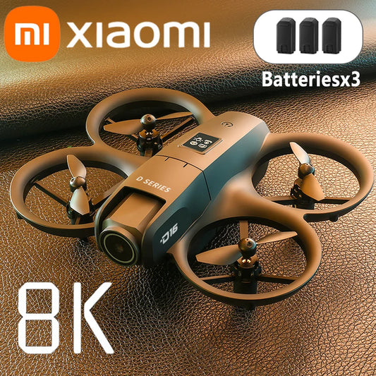 Xiaomi D16 Drone 8K Aerial GPS Avoidance Bushless Motor Drone Electric Adjustment HD Profesional Dual-camera Optical Flow