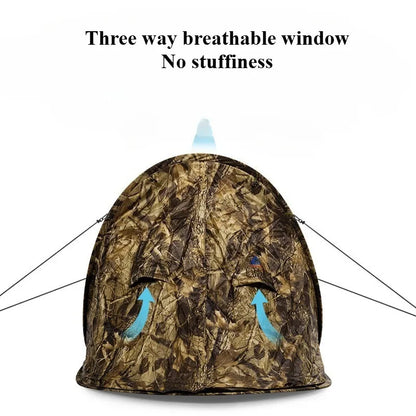 Outdoor Leisure Camping Single Person No Need To Build Up Automatic Quick Opening Camouflage Tent Beach Weather Resistant Tent