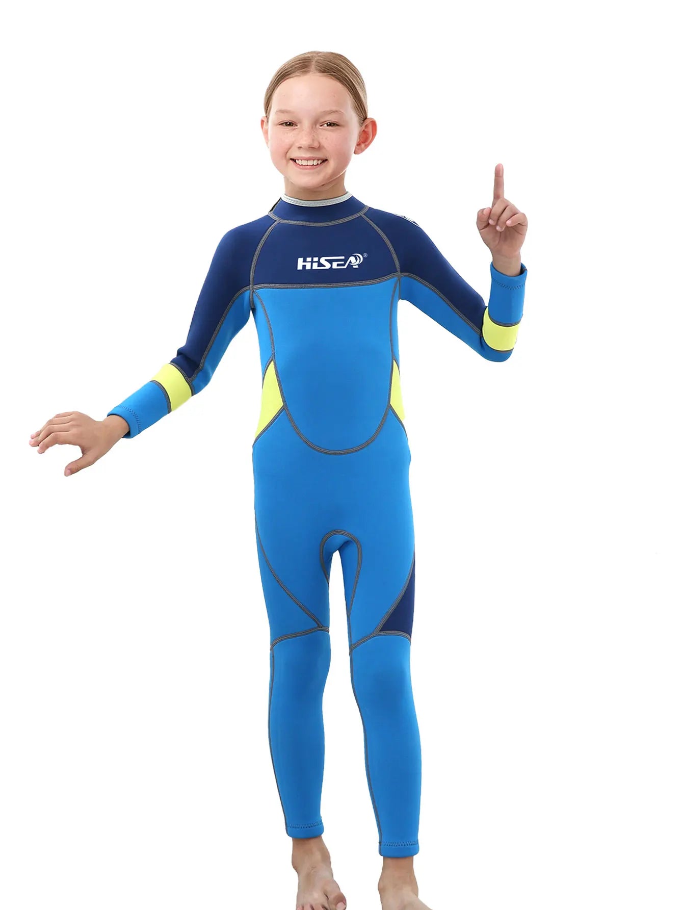 Kids Wetsuit for Boys Girls Toddler  2.5MM Neoprene Long Sleeve Wet Suits for Swimming