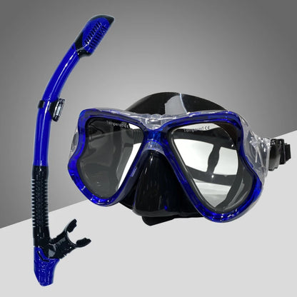 Diving Masks for Adults Snorkeling Breath Tube Set Glasses for Women Men Anti-slip Buckle Masks